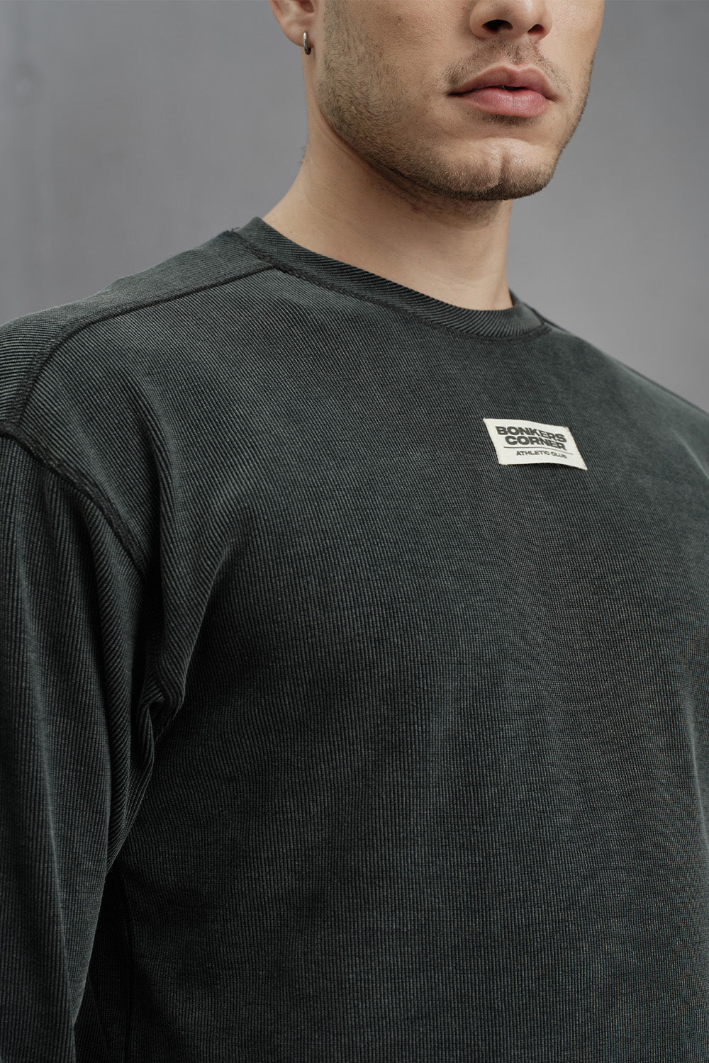 Charcoal Wash Long Sleeve T-shirt