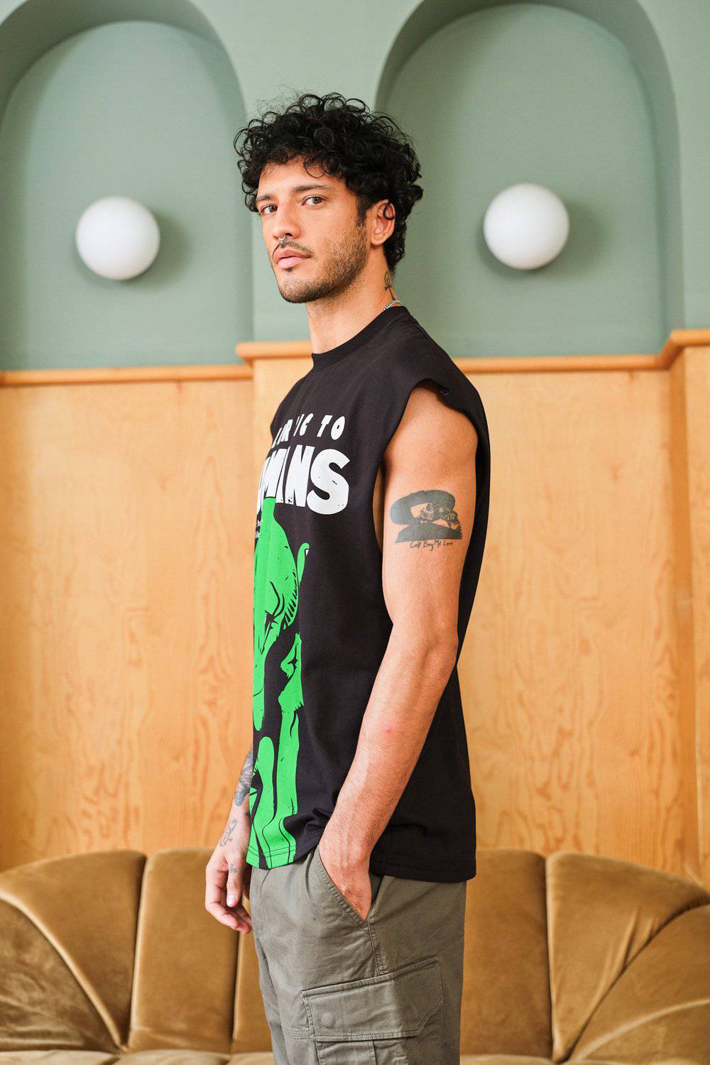 Allergic To Humans Oversized Tank